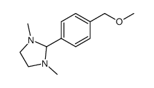 2-(4-methoxymethylphenyl)-1,3-dimethylimidazolidine Structure