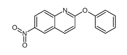 6-nitro-2-phenoxy-quinoline Structure