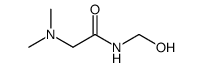 Acetamide, 2-(dimethylamino)-N-(hydroxymethyl)- (9CI)结构式