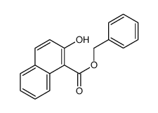 benzyl 2-hydroxynaphthalene-1-carboxylate结构式