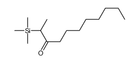 2-trimethylsilylundecan-3-one Structure