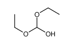 diethoxymethanol Structure