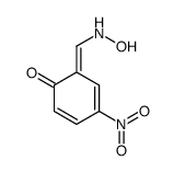 6-[(hydroxyamino)methylidene]-4-nitrocyclohexa-2,4-dien-1-one结构式