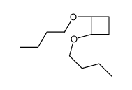 (1S,2R)-1,2-dibutoxycyclobutane结构式