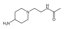 Acetamide,N-[2-(4-amino-1-piperidinyl)ethyl]- Structure