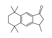 1,5,5,8,8-pentamethyl-1,2,6,7-tetrahydrocyclopenta[b]naphthalen-3-one结构式