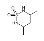 3,5-dimethyl-1,2,6-thiadiazinane 1,1-dioxide结构式