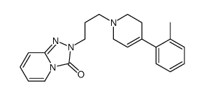 2-[3-[4-(2-methylphenyl)-3,6-dihydro-2H-pyridin-1-yl]propyl]-[1,2,4]triazolo[4,3-a]pyridin-3-one结构式