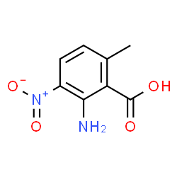 Benzoic acid, 2-amino-6-methyl-3-nitro- (9CI) structure