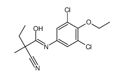 2-cyano-N-(3,5-dichloro-4-ethoxyphenyl)-2-methylbutanamide Structure