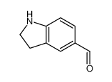 5-Indolinecarboxaldehyde (7CI) structure