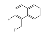 2-fluoro-1-(fluoromethyl)naphthalene结构式