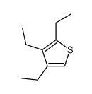 2,3,4-triethylthiophene Structure