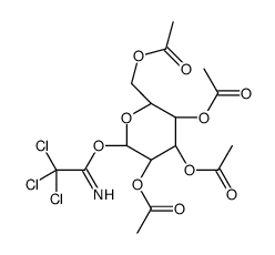 2,3,4,6-四-O-乙酰基-β-D-吡喃半乳糖酰基2,2,2-三氯亚氨乙酸酯图片