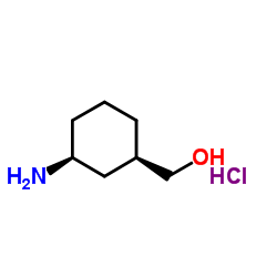 [(1R,3S)-3-Aminocyclohexyl]methanol hydrochloride (1:1)结构式