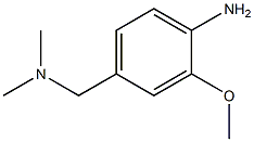 4-[(dimethylamino)methyl]-2-methoxyaniline Structure