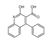 2-oxo-4-phenyl-1H-quinoline-3-carboxylic acid Structure