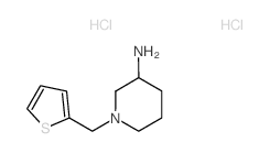 1-(2-Thienylmethyl)piperidin-3-amine dihydrochloride Structure