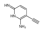 3-ethynylpyridine-2,6-diamine Structure