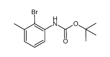 tert-butyl 2-bromo-3-methylphenylcarbamate picture