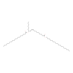 octdecyl (R)12-[(1-oxooctadecyl)oxy]oleate结构式