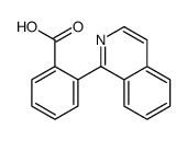 2-isoquinolin-1-ylbenzoic acid结构式