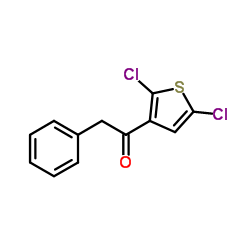 1-(2,5-Dichloro-3-thienyl)-2-phenylethanone结构式