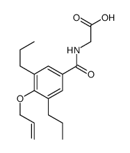 4-Allyoxy-3,5-dipropylhippuric acid picture