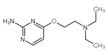 4-(2-diethylaminoethoxy)pyrimidin-2-amine structure