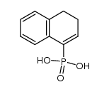 3,4-dihydronaphthalene-1-phosphonic acid Structure