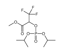 methyl 2-di(propan-2-yloxy)phosphoryloxy-3,3,3-trifluoropropanoate Structure