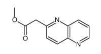 methyl 2-(1,5-naphthyridin-2-yl)acetate结构式