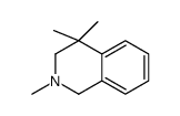 2,4,4-Trimethyl-1,2,3,4-tetrahydroisoquinoline structure