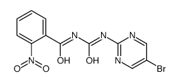 N-[(5-bromopyrimidin-2-yl)carbamoyl]-2-nitrobenzamide Structure