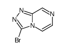 3-溴-[1,2,4]噻唑并[4,3-a]吡嗪结构式