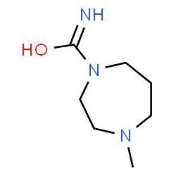1H-1,4-Diazepine-1-carboxamide,hexahydro-4-methyl-(9CI)结构式