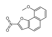 9-Methoxy-2-nitronaphtho(1,2-b)furan结构式