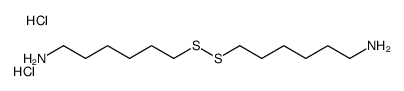 6-(6-Amino-hexyldisulfanyl)-hexylamine hydrochloride structure