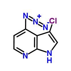 4-Azido-3-chloro-7-azaindole Structure