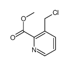 methyl 3-(chloromethyl)pyridine-2-carboxylate结构式