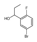 1-(5-bromo-2-fluorophenyl)propan-1-ol structure