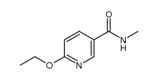 6-ethoxy-N-methylnicotinamide Structure