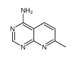 7-methylpyrido[2,3-d]pyrimidin-4-amine结构式