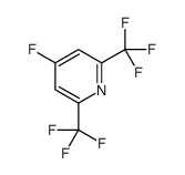 4-Fluoro-2,6-bis(trifluoromethyl)pyridine结构式