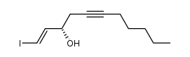 (1E,3S)-1-iodoundec-1-en-5-yn-3-ol结构式