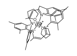 [(MesNacnac)Mg(thf)Mg(thf)(MesNacnac)]结构式