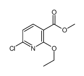 methyl 6-chloro-2-ethoxypyridine-3-carboxylate结构式