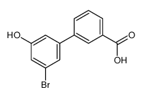 3-(3-bromo-5-hydroxyphenyl)benzoic acid结构式