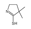 3,3-dimethylpyrrolidine-2-thione Structure