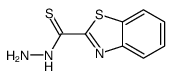 2-Benzothiazolecarbothioicacid,hydrazide(9CI) Structure